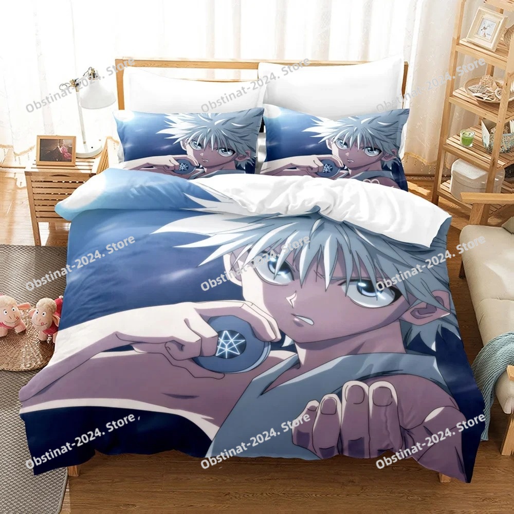 New Hunter X Hunter Killua Bed - Linen Duvet Cover incelemesi ve fiyatı