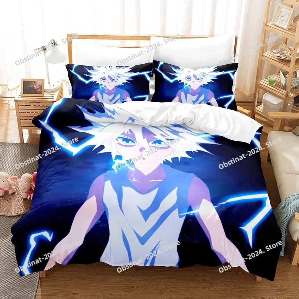 New Hunter X Hunter Killua Bed - Linen Duvet Cover incelemesi ve fiyatı
