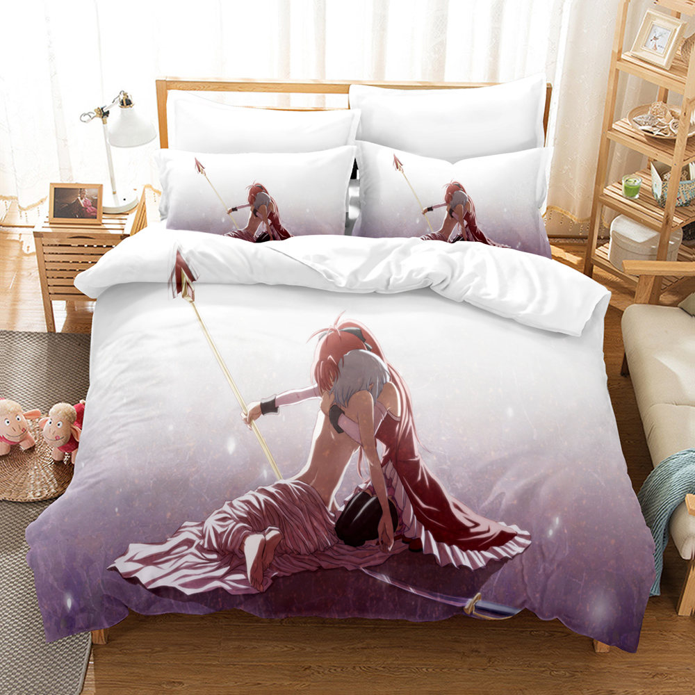 Kawaii Anime Puella Magi Madok - Linen Duvet Cover incelemesi ve fiyatı