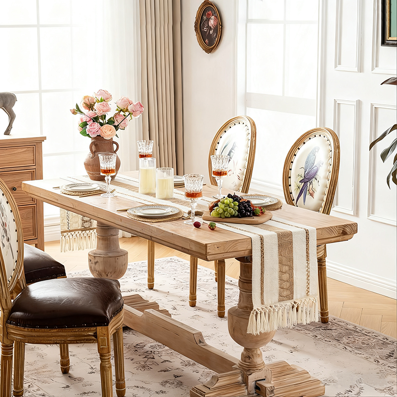 4/6/8 Sets Boho Dining Table D - Linen Napkin Set incelemesi ve fiyatı