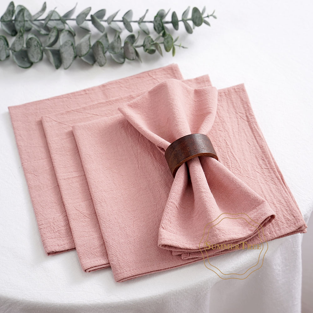 24 Pack 40cm x 40cm Cloth Napk - Linen Napkin Set incelemesi ve fiyatı