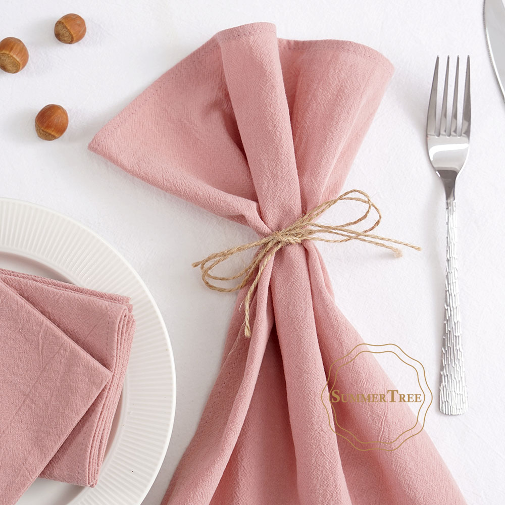24 Pack 40cm x 40cm Cloth Napk - Linen Napkin Set incelemesi ve fiyatı