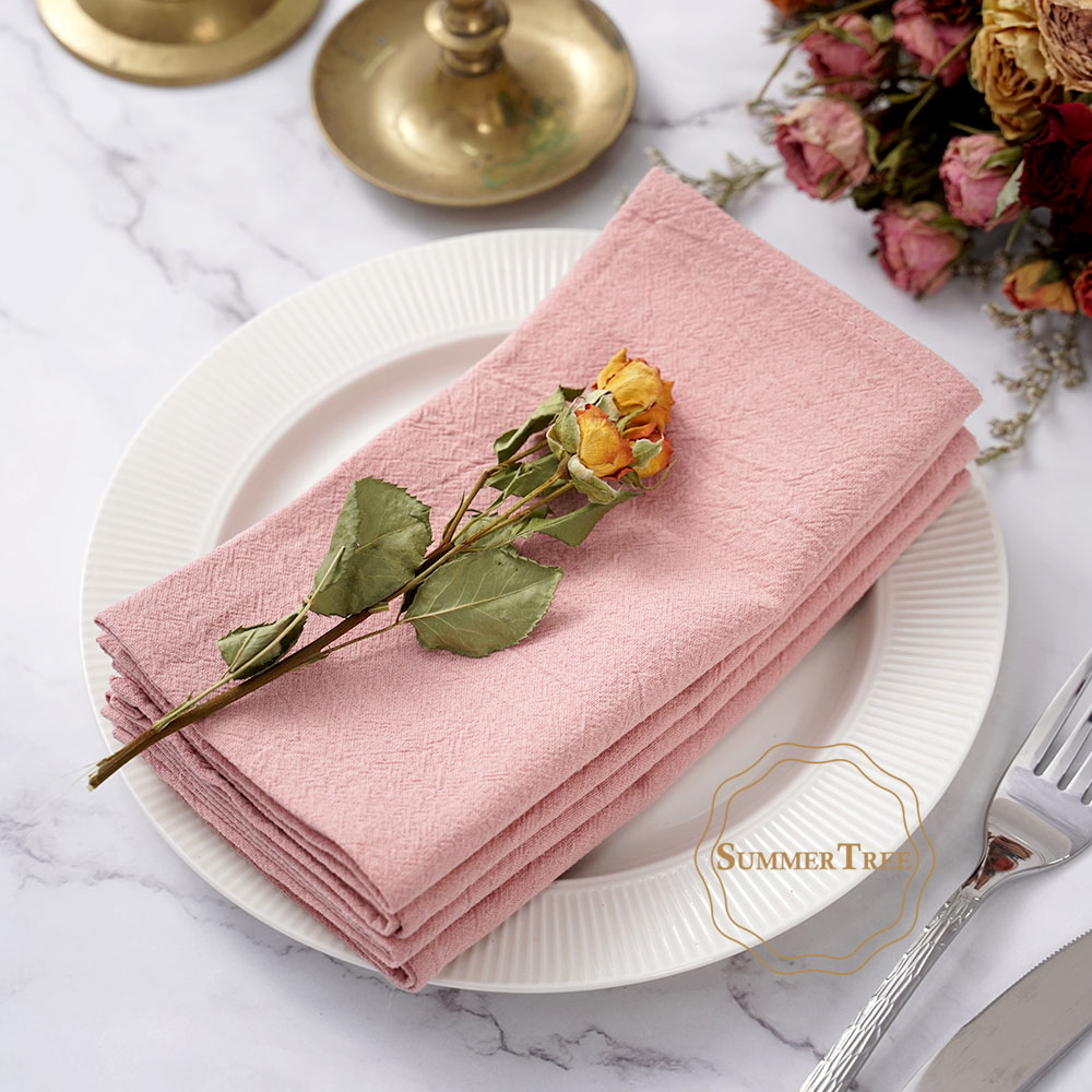 24 Pack 40cm x 40cm Cloth Napk - Linen Napkin Set incelemesi ve fiyatı
