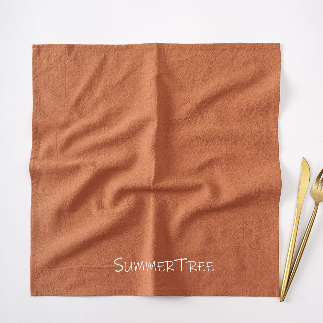 24 Pack 40cm X 40cm Cloth Napk - Linen Napkin Set incelemesi ve fiyatı