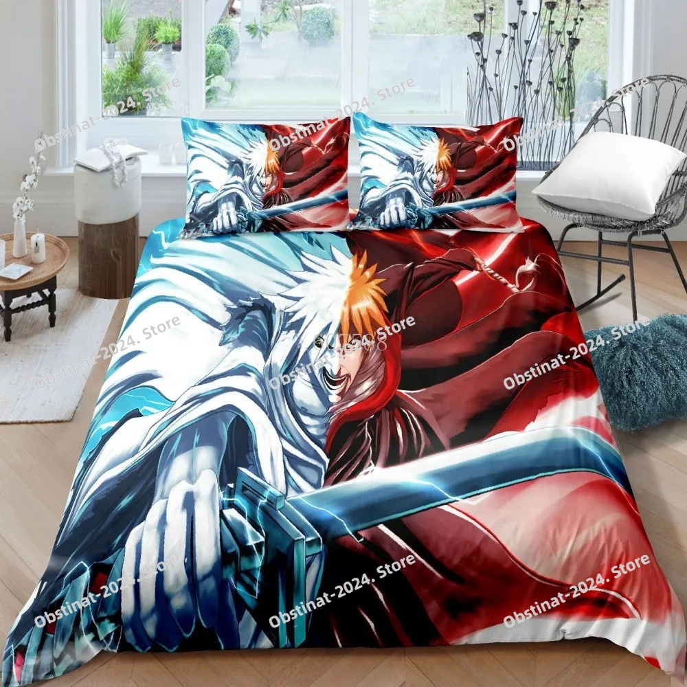 3D Bleach Kurosaki Ichigo Bedd - Linen Duvet Cover incelemesi ve fiyatı