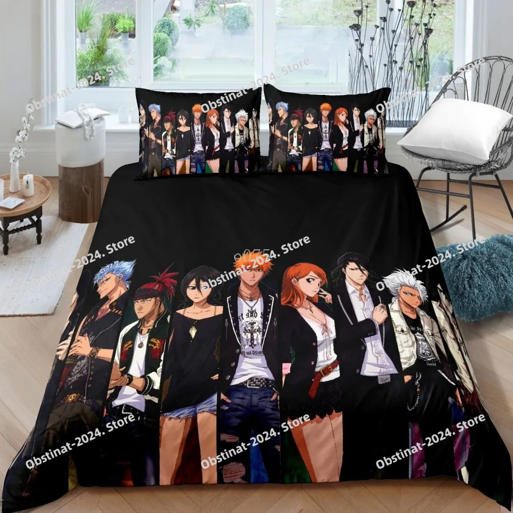 3D Bleach Kurosaki Ichigo Bedd - Linen Duvet Cover incelemesi ve fiyatı