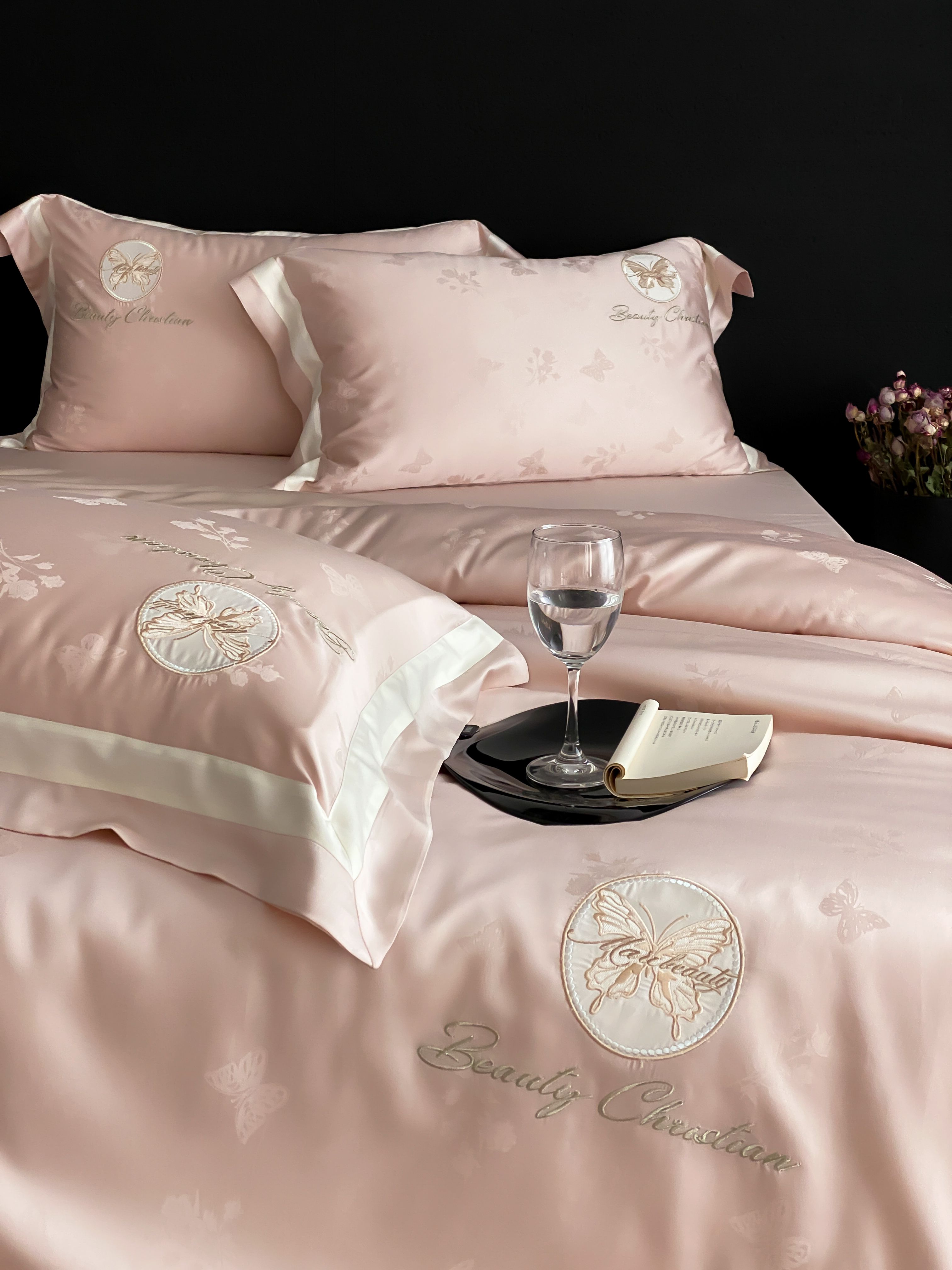 French Pastoral Floral Bedding - Linen Duvet Cover incelemesi ve fiyatı