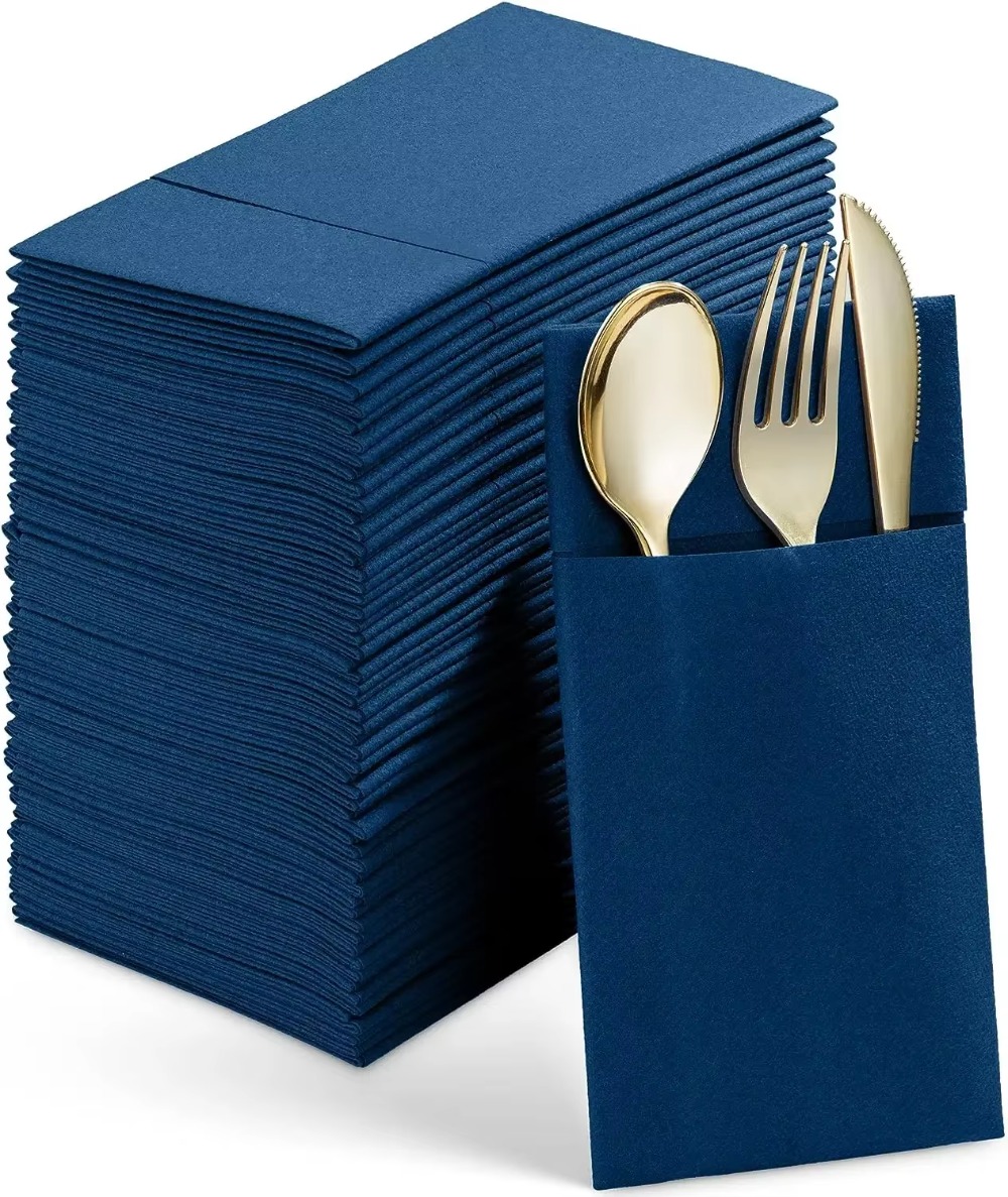50 PCS Disposable Linen-Feel D - Linen Napkin Set incelemesi ve fiyatı