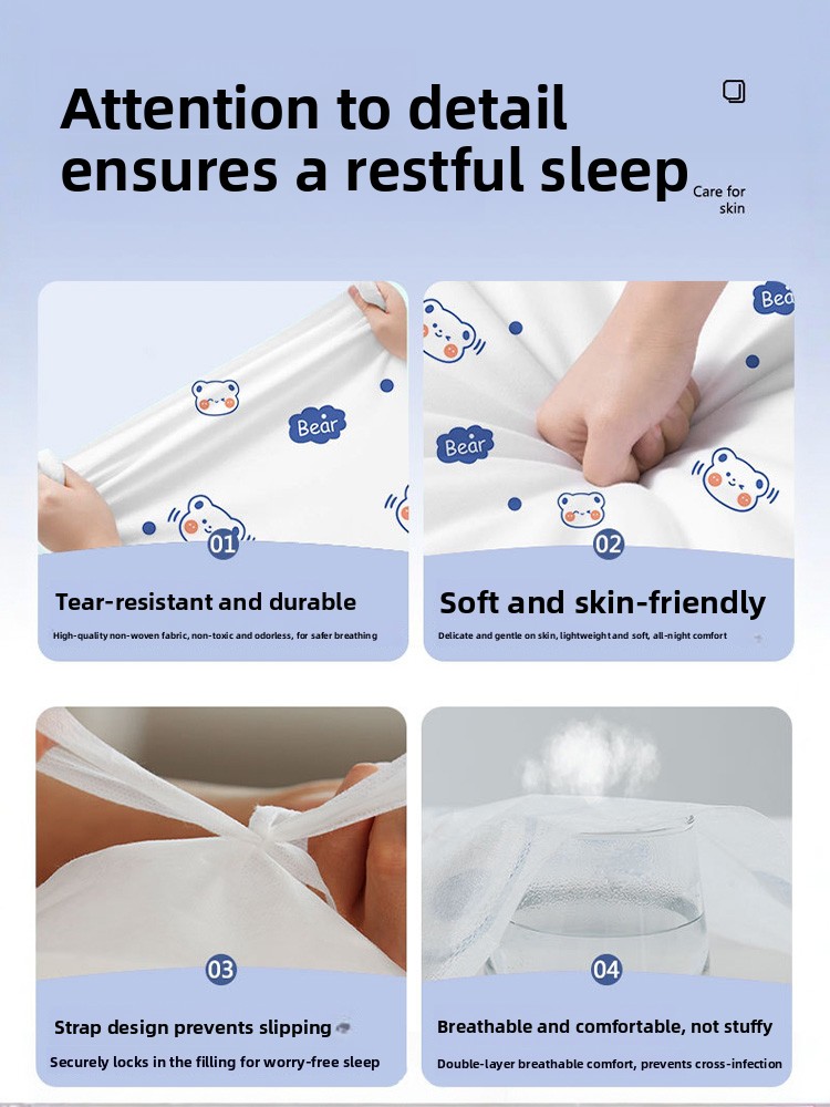 Disposable Hotel Bed Linen Set - Linen Duvet Cover incelemesi ve fiyatı