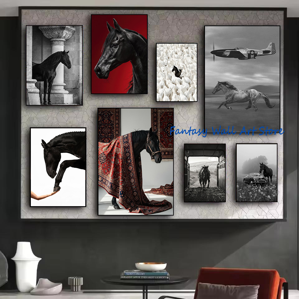 Black Horse Photos Vintage Lux - Luxury Lifestyle Photos incelemesi ve fiyatı