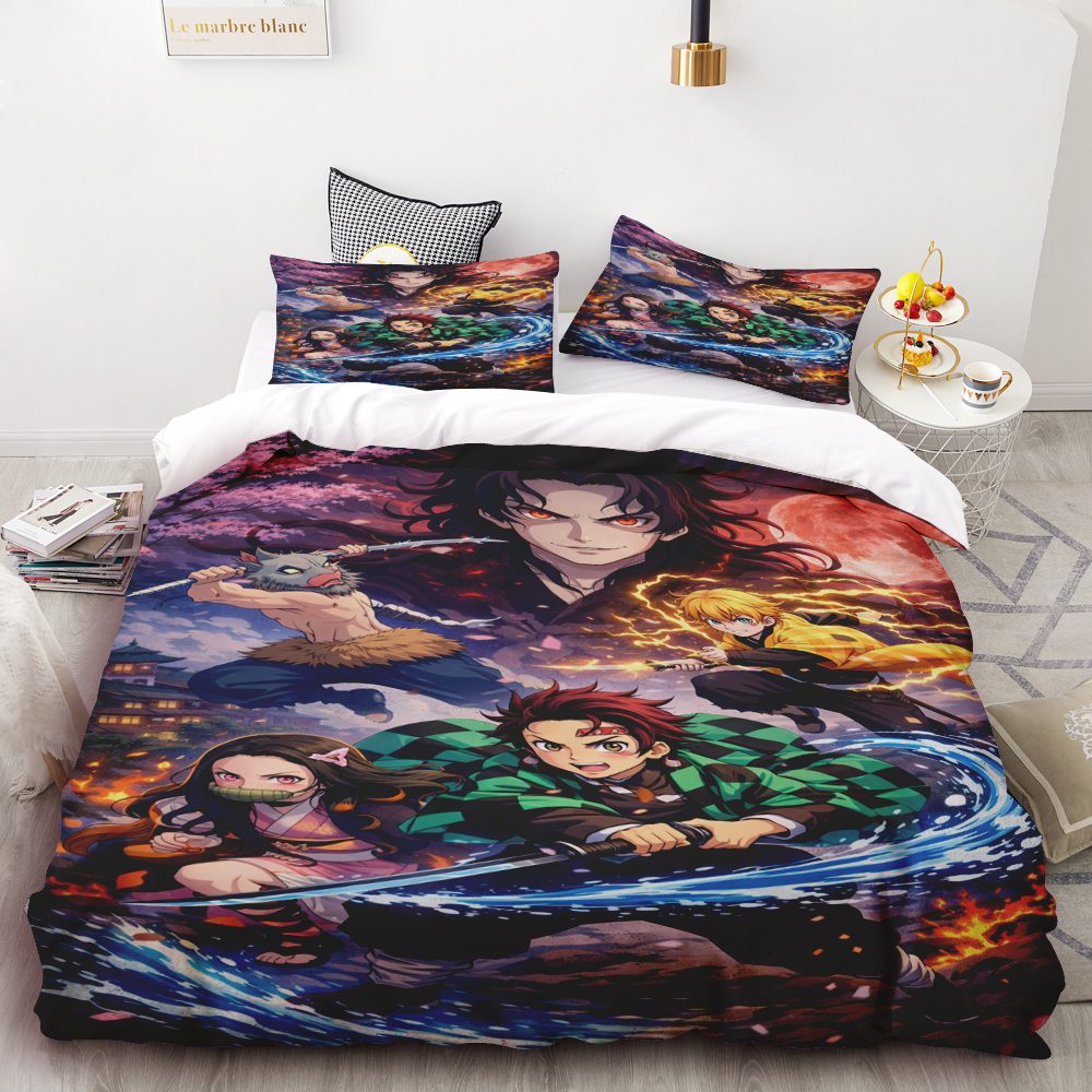 Duvet Cover Kamado Nezuko Demo - Linen Duvet Cover incelemesi ve fiyatı
