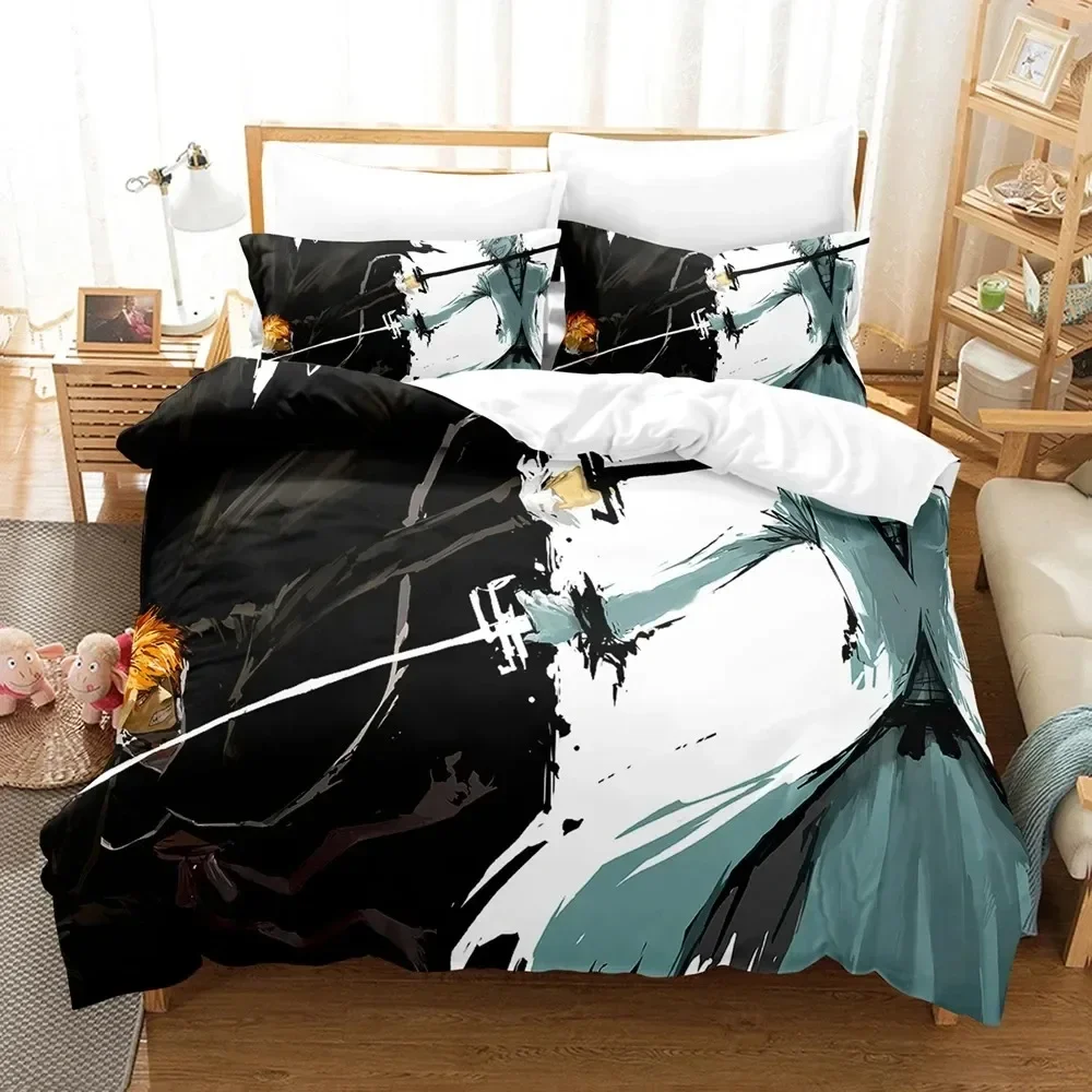 3D Print Anime Bleach Kurosaki - Linen Duvet Cover incelemesi ve fiyatı