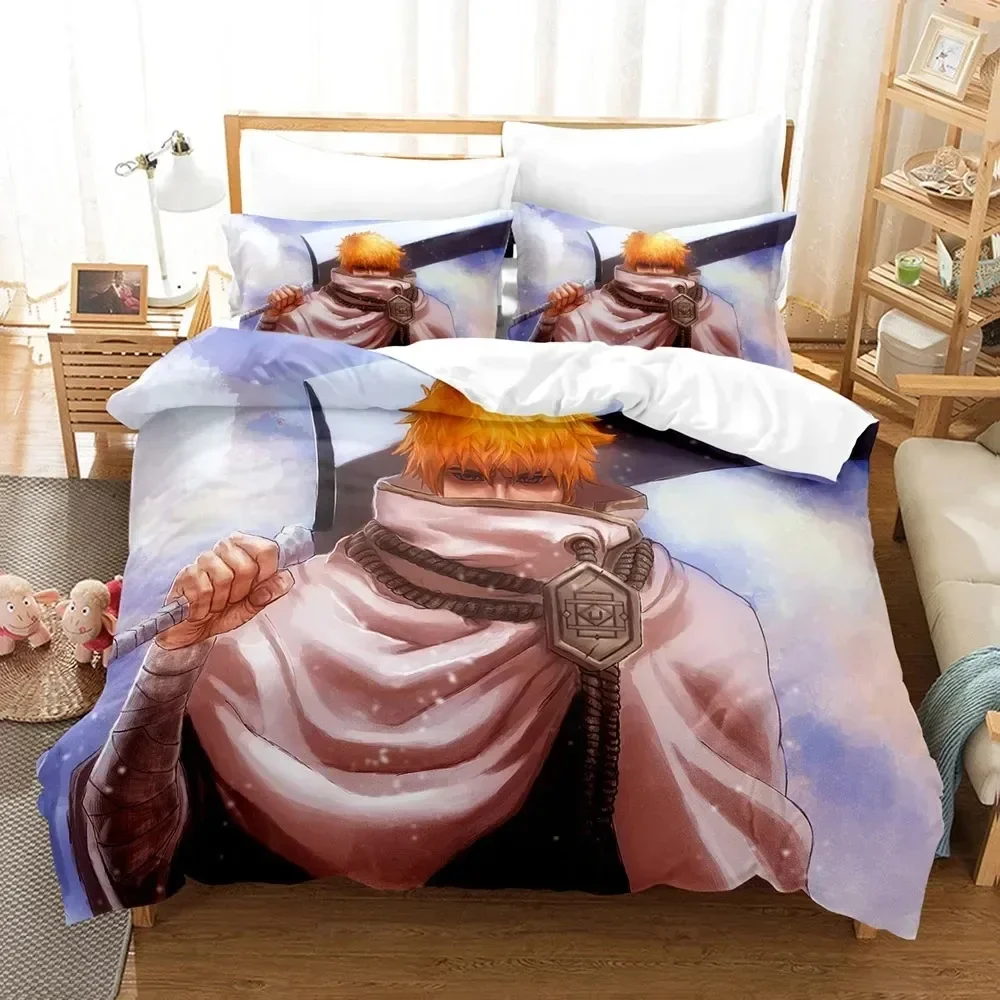3D Print Anime Bleach Kurosaki - Linen Duvet Cover incelemesi ve fiyatı