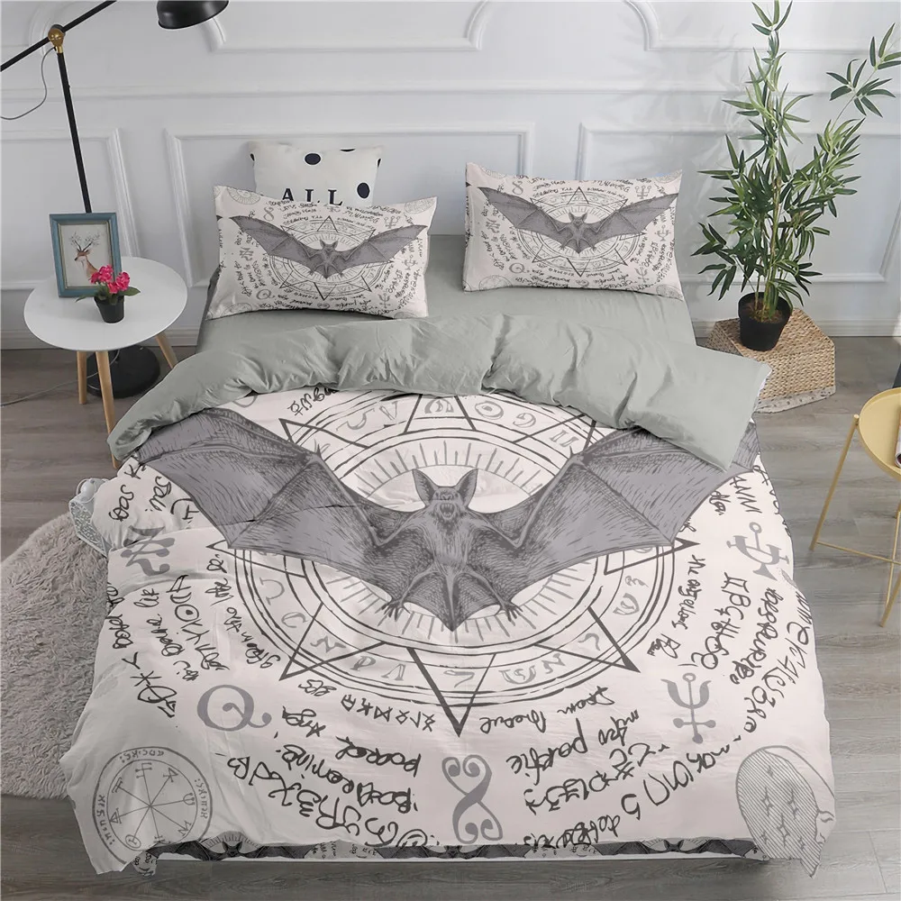 Halloween Flying Vampire Beddi - Linen Duvet Cover incelemesi ve fiyatı