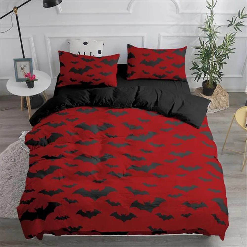 Halloween Flying Vampire Beddi - Linen Duvet Cover incelemesi ve fiyatı