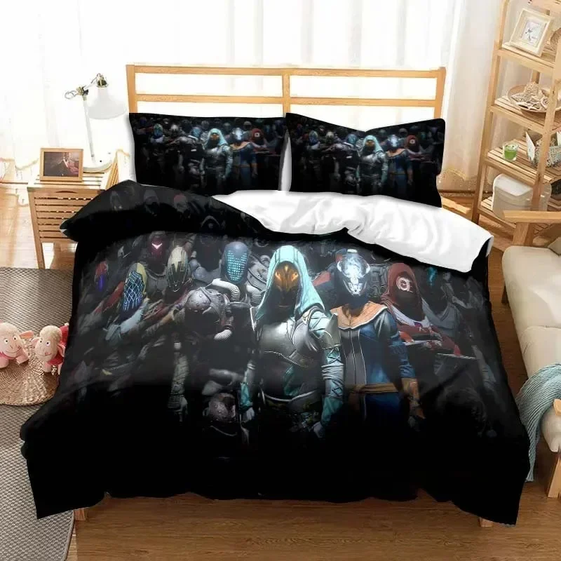 Game Destiny Printed Bed Set D - Linen Duvet Cover incelemesi ve fiyatı
