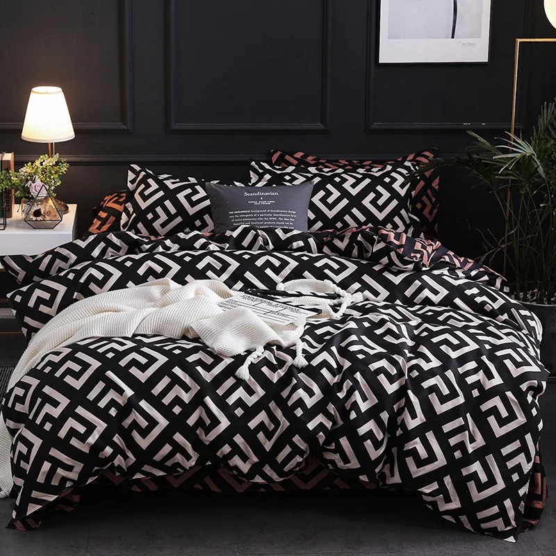 Luxury Black Bedding Comforter - Linen Duvet Cover incelemesi ve fiyatı