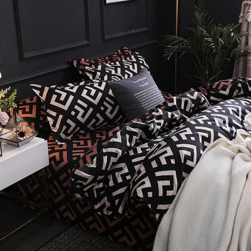 Luxury Black Bedding Comforter - Linen Duvet Cover incelemesi ve fiyatı