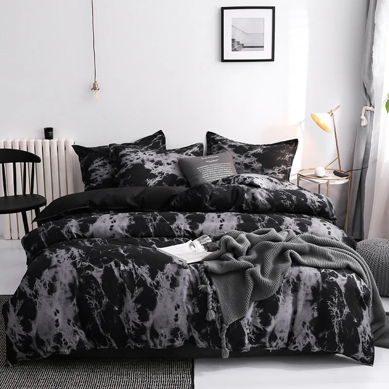 Luxury Black Bedding Comforter - Linen Duvet Cover incelemesi ve fiyatı