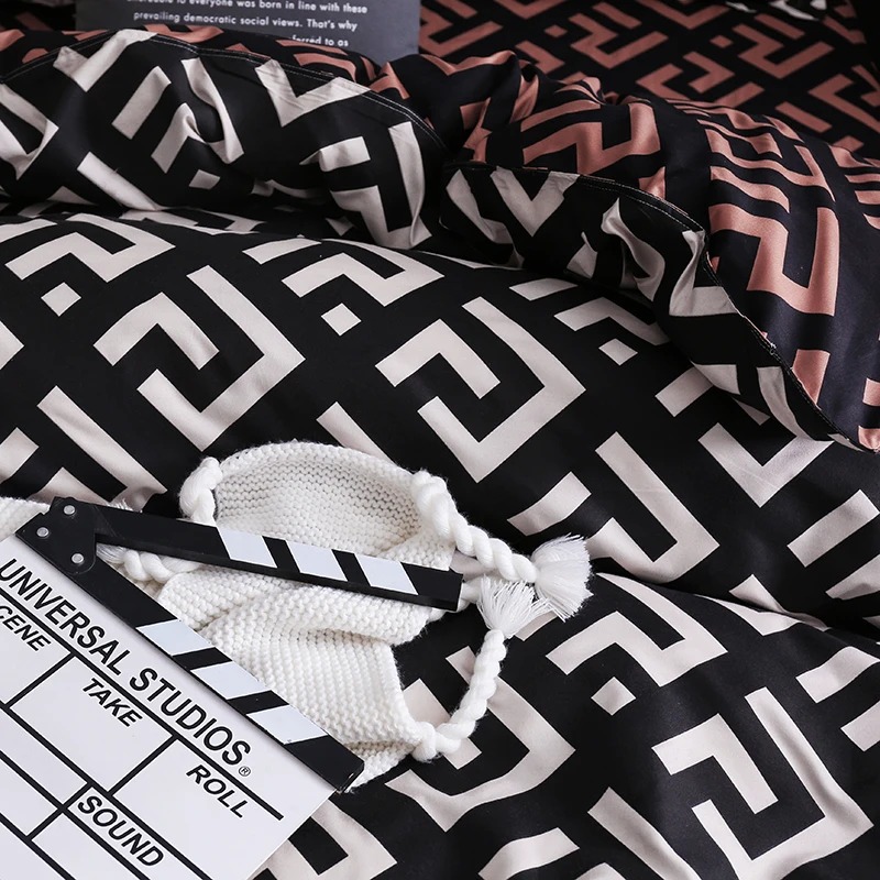 Luxury Black Bedding Comforter - Linen Duvet Cover incelemesi ve fiyatı