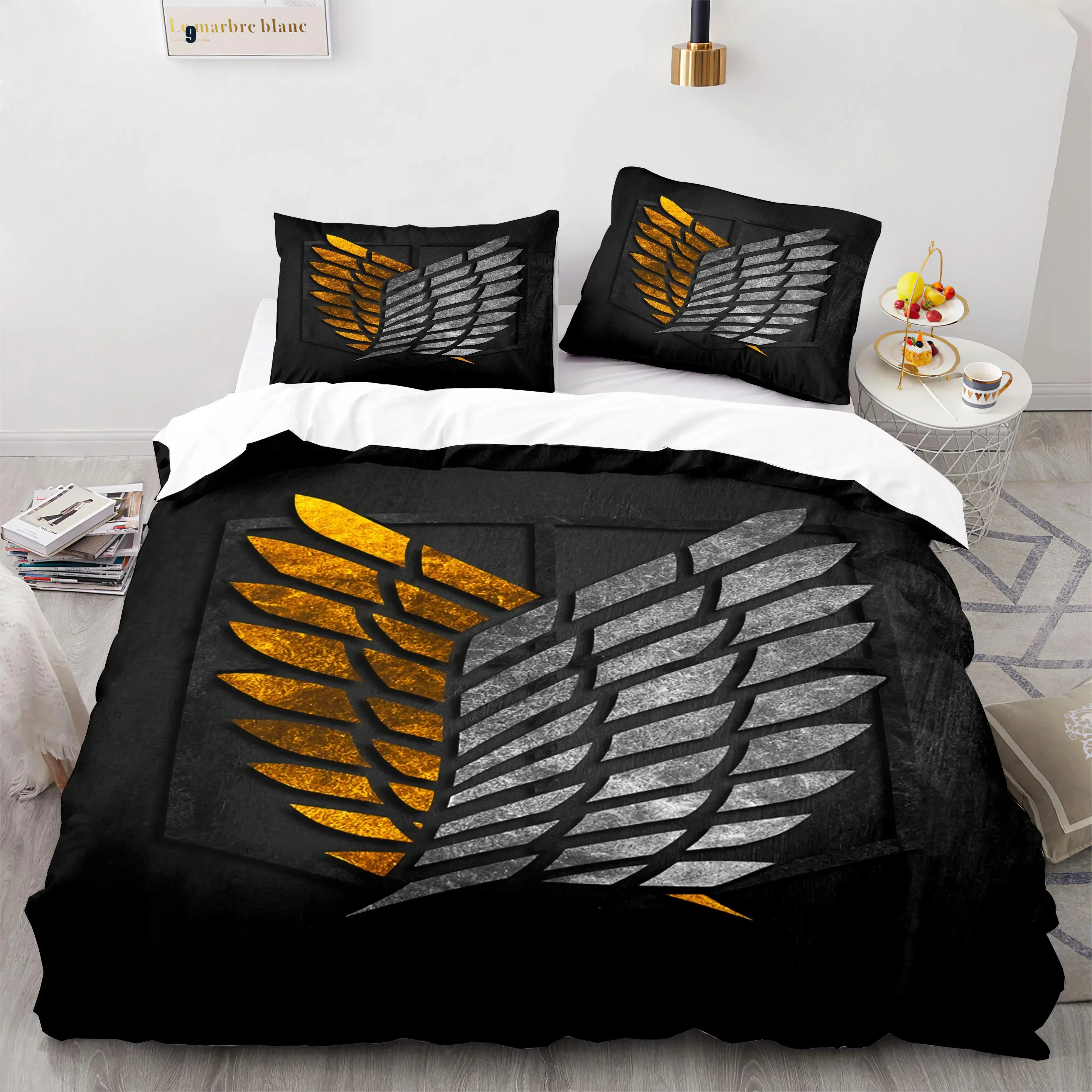 Anime Attack On Titan Home Tex - Linen Duvet Cover incelemesi ve fiyatı
