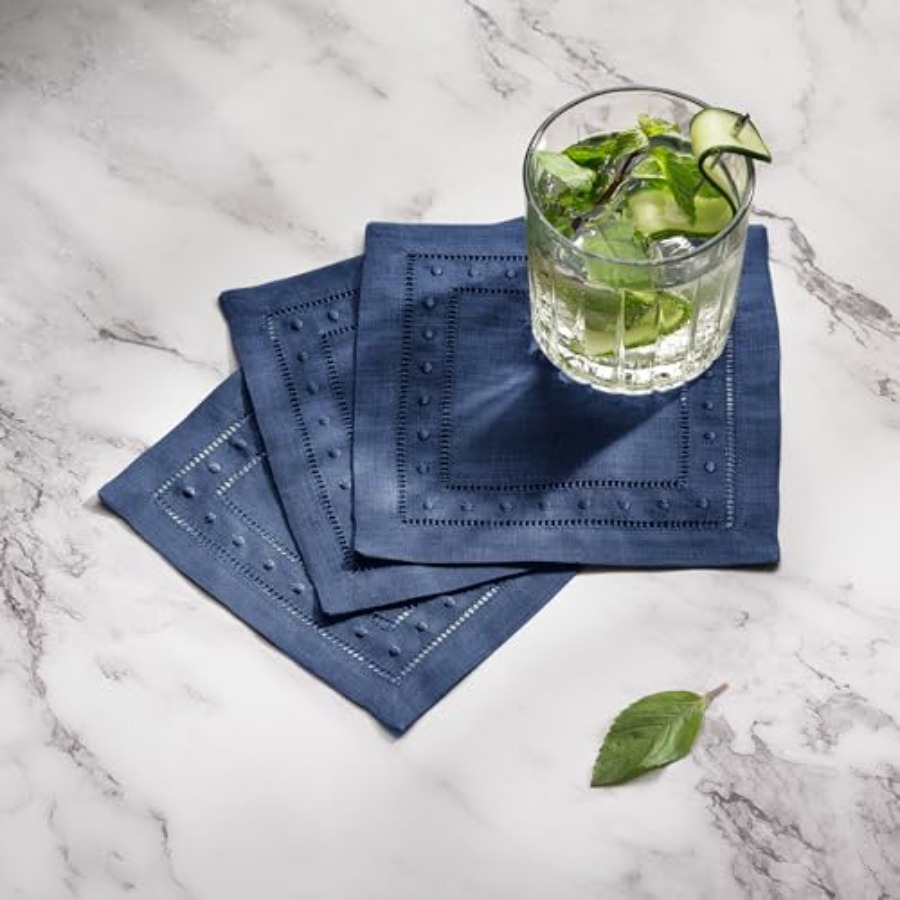 Linen Cocktail Napkins 6 x 6 i - Linen Napkin Set incelemesi ve fiyatı