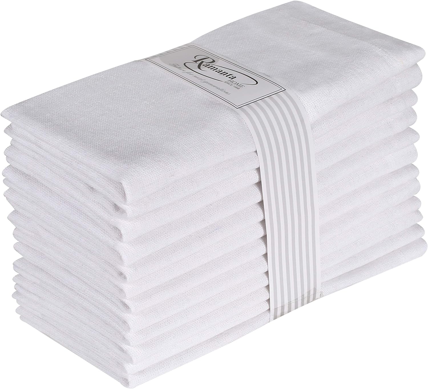 6 Pieces 100% Cotton Dinner Na - Linen Napkin Set incelemesi ve fiyatı