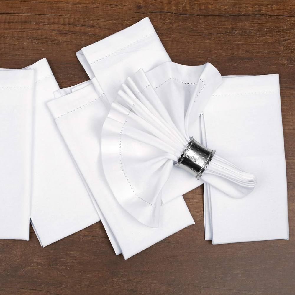 Set of 6 Cotton Cloth Dinner N - Linen Napkin Set incelemesi ve fiyatı